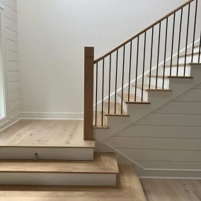 wood cable railing