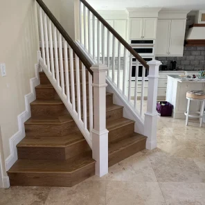 wood railing near me