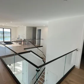 glass railing