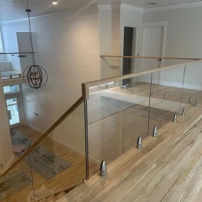 glass railing near me