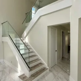 glass railing near me