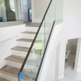 glass railing near me