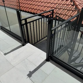 glass railings