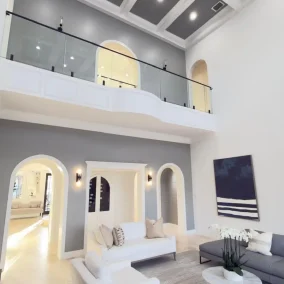 glass railing near me