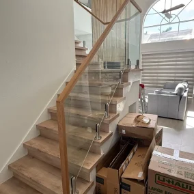 glass railing system near me