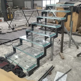 glass stairs