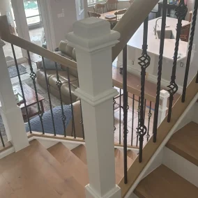 white oak stair treads