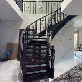 custom iron railing