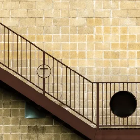 metal hand rail