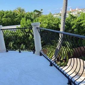 outdoor stair railings near me