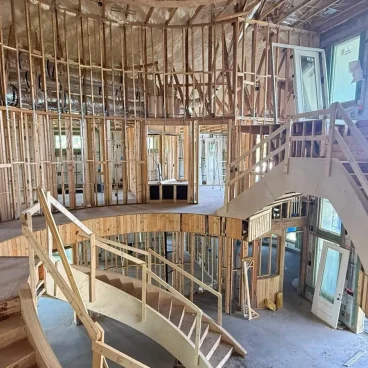 luxury staircase railings