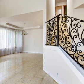 iron stair railing