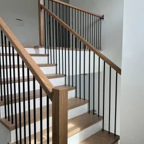 white oak stair treads