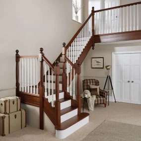 black walnut stair treads