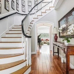 wood cable railing